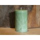 Bougie verveine cylindrique moyenne 100 % naturelle